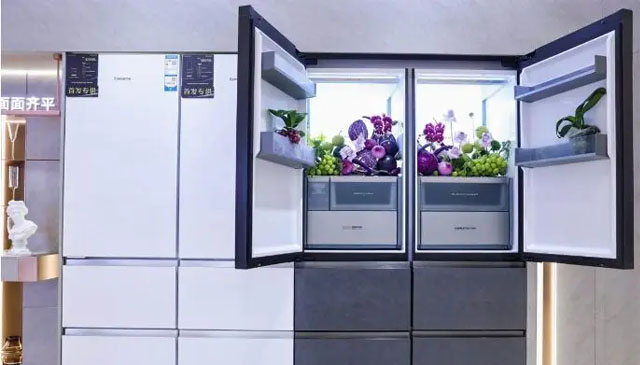 卡萨帝冰箱收纳师系列：行业唯一平嵌自由组合